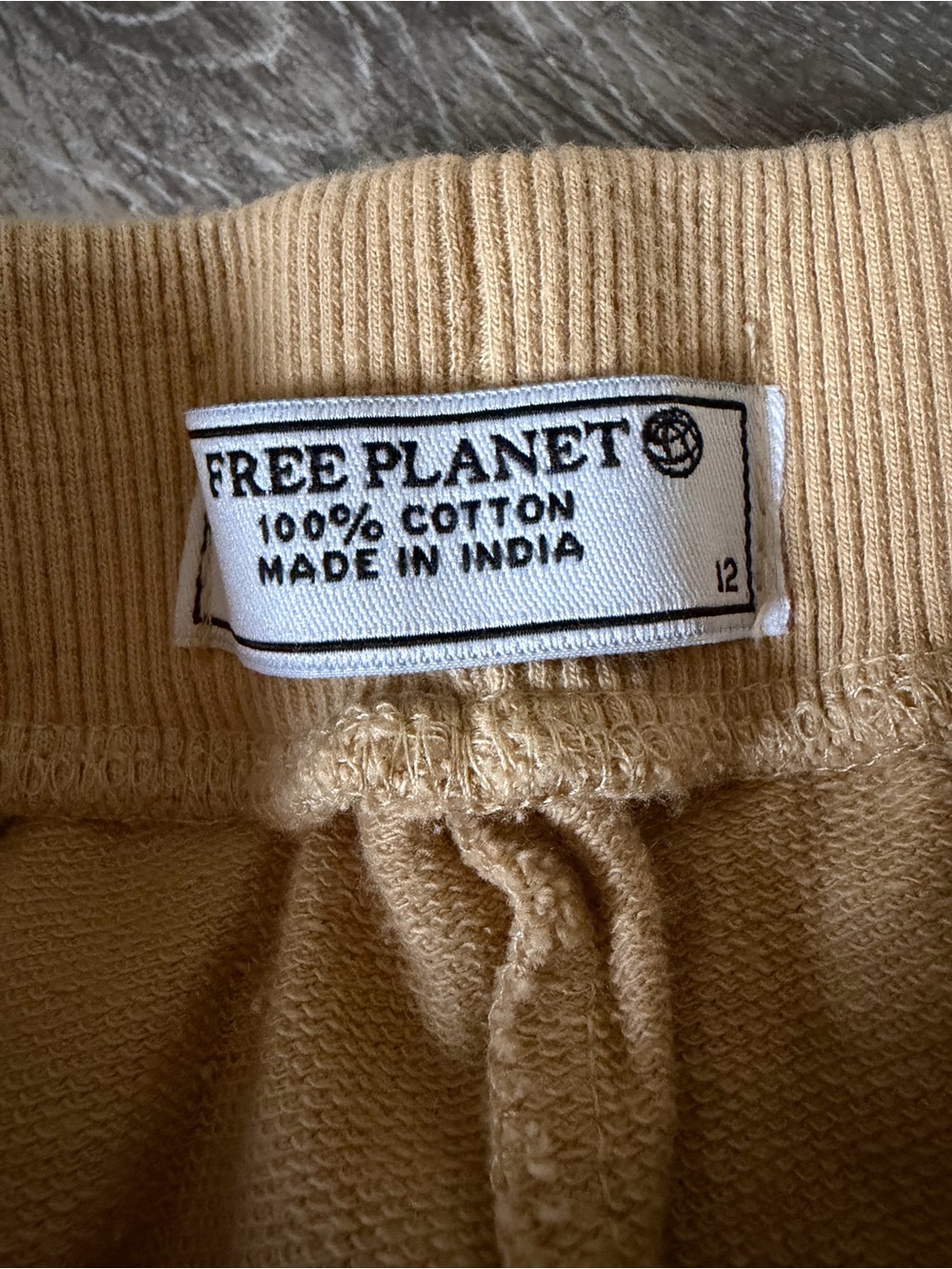 Free Planet Youth Drawstring Cotton Shorts - Picture 2 of 4